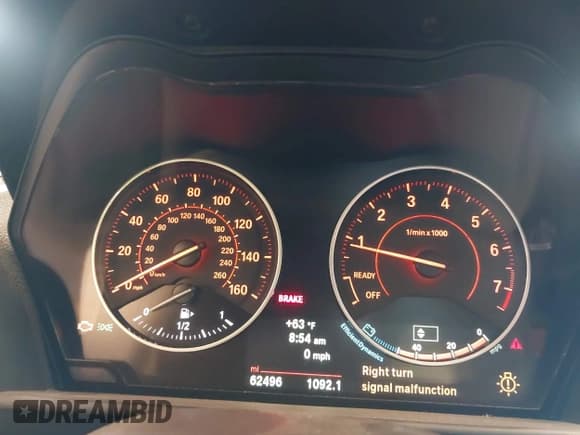 ✅ 2016 BMW 2 Series M235i • VIN: WBA1J7C52GV289877 • Лот: 42396578. Опубликован ранее на IAAI с пробегом 62 496 миль. Бесплатный доступ к архиву аукционных продаж из США и подробный отчёт об истории автомобиля на DreamBid. Изображение 7.