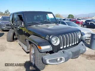 ✅ 2019 Jeep Wrangler Unlimited Sahara • VIN: 1C4HJXEGXKW576905 • Lot: 43774738. Listed on IAAI with 63,370 mi. Free auction sales archive from the USA and detailed vehicle history report at DreamBid. Image 1.