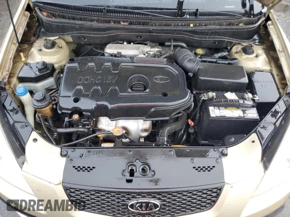 ✅ 2007 Kia Rio LX • VIN: KNADE123676272931 • Lot: 71339424. Listed on Copart with 138,509 mi. Free auction sales archive from the USA and detailed vehicle history report at DreamBid. Image 12.