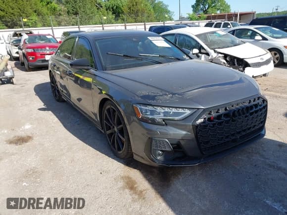 ✅ 2023 Audi S8 • VIN: WAULSAF81PN011643 • Лот: 42278774. Опубликован ранее на IAAI с пробегом 13 493 миль. Бесплатный доступ к архиву аукционных продаж из США и подробный отчёт об истории автомобиля на DreamBid. Изображение 1.