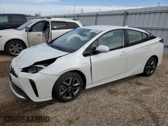 ✅ 2019 Toyota Prius L Eco • VIN: JTDKARFU5K3095189 • Лот: 91830995. Опубликован ранее на Copart с пробегом 40 206 миль. Бесплатный доступ к архиву аукционных продаж из США и подробный отчёт об истории автомобиля на DreamBid. Изображение 1.