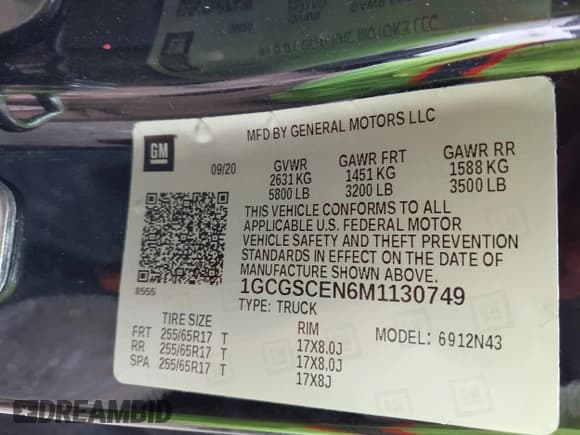 ✅ 2021 Chevrolet Colorado 2WD LT • VIN: 1GCGSCEN6M1130749 • Lot: 42400821. Wystawiony na IAAI z przebiegiem 86 205 mil. Bezpłatny archiwum sprzedaży aukcyjnych z USA i szczegółowy raport historii pojazdu na DreamBid. Zdjęcie 9.