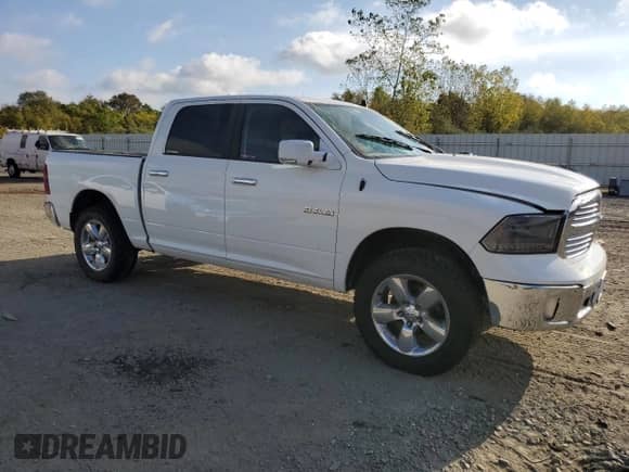 2018 Ram 1500 Big Horn with VIN 3C6RR7LT3JG130984, listed as a Copart auction lot 84972905 with 151,698 mi miles and Salvage title. Bid and sale history available at DreamBid. Image 4.