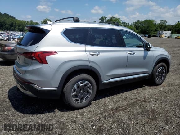 ✅ 2021 Hyundai Santa Fe Blue • VIN: KM8S2DA16MU007630 • Лот: 64939335. Опубликован ранее на Copart с пробегом 47 198 миль. Бесплатный доступ к архиву аукционных продаж из США и подробный отчёт об истории автомобиля на DreamBid. Изображение 3.