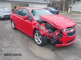 ✅ 2014 Chevrolet Cruze 2LT • VIN: 1G1PE5SB6E7480984 • Lot: 43610410. Listed on IAAI with 145,381 mi. Free auction sales archive from the USA and detailed vehicle history report at DreamBid. Image 1.
