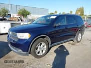 ✅ 2012 Dodge Durango SXT • VIN: 1C4RDJAG5CC195741 • Lot: 43230703. Listed on IAAI with 181,704 mi. Free auction sales archive from the USA and detailed vehicle history report at DreamBid. Image 2.