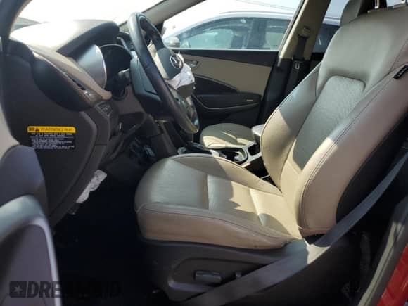 2017 Hyundai Santa Fe SE z VIN KM8SN4HF1HU236523, wystawiony jako Copart lot #80639605 z przebiegiem Nie podano mil oraz Szkoda całkowita • Salvage title. Historia ofert i sprzedaży dostępna na DreamBid. Obrazek 7.