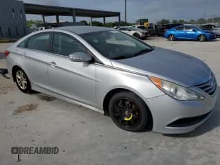 ✅ 2014 Hyundai Sonata GLS • VIN: 5NPEB4ACXEH940963 • Lot: 72899204. Listed on Copart with 99,168 mi. Free auction sales archive from the USA and detailed vehicle history report at DreamBid. Image 4.