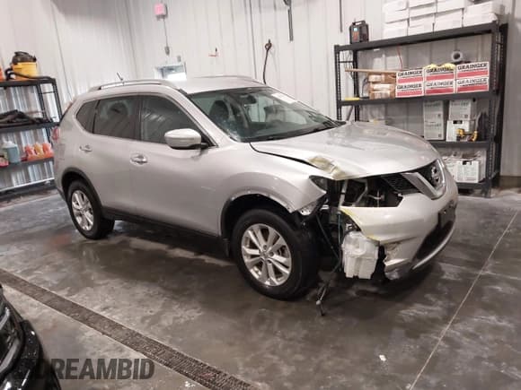✅ 2014 Nissan Rogue SV • VIN: 5N1AT2MK5EC808431 • Lot: 43447459. Listed on IAAI with 69,130 mi. Free auction sales archive from the USA and detailed vehicle history report at DreamBid. Image 1.