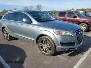 ✅ 2007 Audi Q7 Premium • VIN: WA1BY74L47D080401 • Lot: 43645046. Listed on IAAI with 214,395 mi. Free auction sales archive from the USA and detailed vehicle history report at DreamBid. Image 1.