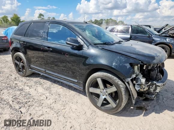 ✅ 2013 Ford Edge Sport • VIN: 2FMDK3AKXDBC84766 • Lot: 85489795. Listed on Copart with 236,625 mi. Free auction sales archive from the USA and detailed vehicle history report at DreamBid. Image 4.