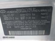 ✅ 2008 Hyundai Sonata SE • VIN: 5NPEU46F28H371303 • Лот: 43623336. Опубликован ранее на IAAI с пробегом 114 984 миль. Бесплатный доступ к архиву аукционных продаж из США и подробный отчёт об истории автомобиля на DreamBid. Изображение 9.