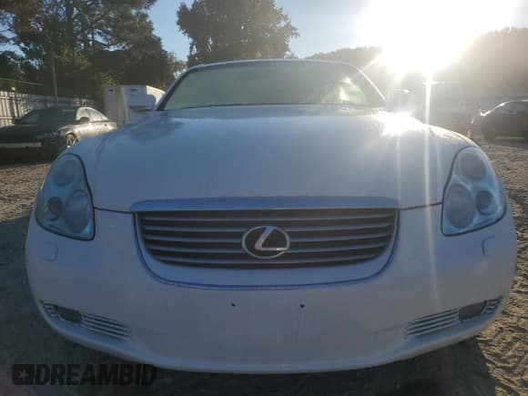 ✅ 2003 Lexus SC 430 • VIN: JTHFN48Y730038082 • Lot: 77005344. Listed on Copart with 133,491 mi. Free auction sales archive from the USA and detailed vehicle history report at DreamBid. Image 5.