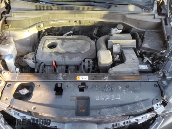 ✅ 2018 Hyundai Santa Fe 2.4L • VIN: 5XYZT3LB0JG541252 • Лот: 71898762. Опубликован ранее на Copart с пробегом 104 475 миль. Бесплатный доступ к архиву аукционных продаж из США и подробный отчёт об истории автомобиля на DreamBid. Изображение 12.