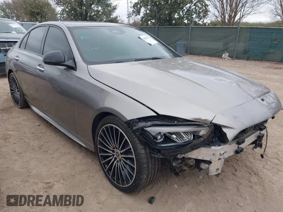 ✅ 2024 Mercedes-Benz C 300 • VIN: W1KAF4HB3RR177320 • Lot: 41595252. Wystawiony na IAAI z przebiegiem 4 741 mil. Bezpłatny archiwum sprzedaży aukcyjnych z USA i szczegółowy raport historii pojazdu na DreamBid. Zdjęcie 1.