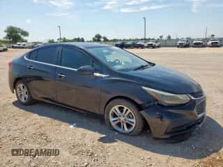 2016 Chevrolet Cruze LT with VIN 1G1BE5SM5G7283724, listed as a Copart auction lot 71689585 with 155,649 mi miles and Salvage title. Bid and sale history available at DreamBid. Image 4.