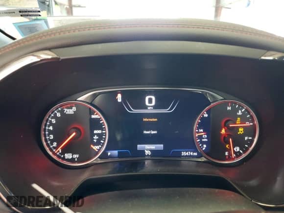 2020 Chevrolet Blazer RS with VIN 3GNKBERS5LS576286, listed as a Copart auction lot 73299004 with 35,474 mi miles and Salvage title. Bid and sale history available at DreamBid. Image 9.