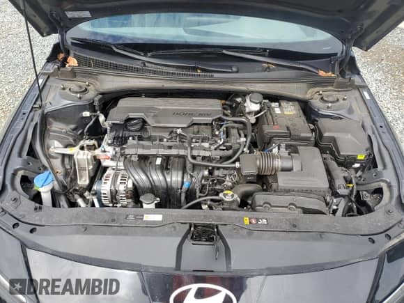 2024 Hyundai Elantra SE with VIN KMHLL4DG5RU829022, listed as a Copart auction lot 81814925 with 16,585 mi miles and Salvage title. Bid and sale history available at DreamBid. Image 11.