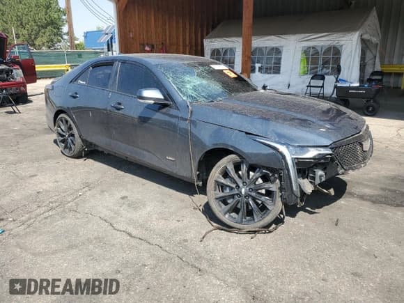 ✅ 2022 Cadillac CT4-V • VIN: 1G6DH5RL0N0114451 • Лот: 67378135. Опубликован ранее на Copart с пробегом Не указан. Бесплатный доступ к архиву аукционных продаж из США и подробный отчёт об истории автомобиля на DreamBid. Изображение 4.