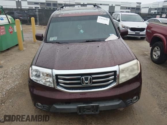 ✅ 2013 Honda Pilot Touring • VIN: 5FNYF4H96DB065745 • Lot: 43838609. Listed on IAAI with 197,451 mi. Free auction sales archive from the USA and detailed vehicle history report at DreamBid. Image 12.