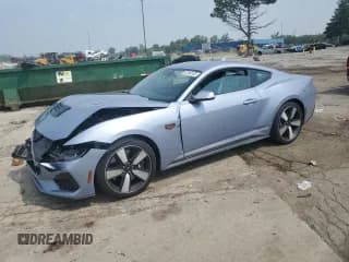 ✅ 2025 Ford Mustang GT • VIN: 1FA6P8CF3S5399566 • Lot: 67240105. Listed on Copart with 601 mi. Free auction sales archive from the USA and detailed vehicle history report at DreamBid. Image 1.