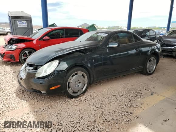 ✅ 2002 Lexus SC 430 • VIN: JTHFN48Y020003060 • Lot: 58981985. Listed on Copart with 160,320 mi. Free auction sales archive from the USA and detailed vehicle history report at DreamBid. Image 1.
