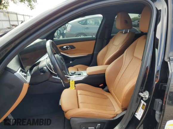 2024 BMW 3 Series M340i with VIN 3MW49FS04R8E28399, listed as a Copart auction lot 51360615 with 20,644 mi miles and Salvage title. Bid and sale history available at DreamBid. Image 7.