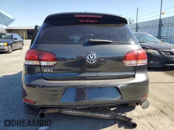 ✅ 2012 Volkswagen Golf GTI Autobahn • VIN: WVWFD7AJ2CW195406 • Lot: 87244435. Listed on Copart with Not provided. Free auction sales archive from the USA and detailed vehicle history report at DreamBid. Image 6.