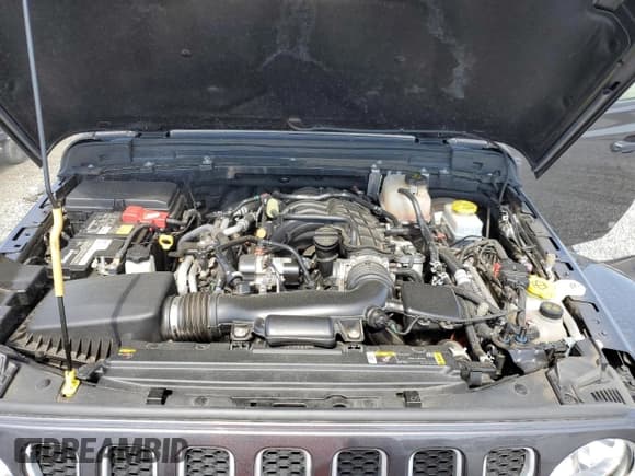 ✅ 2022 Jeep Wrangler Unlimited Sahara • VIN: 1C4HJXEG2NW190144 • Lot: 50055255. Listed on Copart with 48,277 mi. Free auction sales archive from the USA and detailed vehicle history report at DreamBid. Image 12.