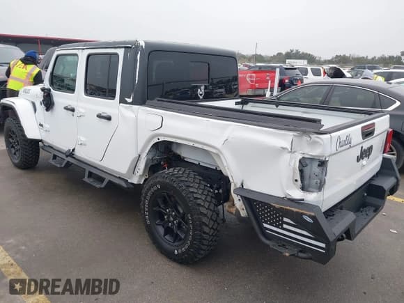 ✅ 2021 Jeep Gladiator Willys • VIN: 1C6HJTAG1ML575474 • Лот: 41439898. Опубликован ранее на IAAI с пробегом 44 335 миль. Бесплатный доступ к архиву аукционных продаж из США и подробный отчёт об истории автомобиля на DreamBid. Изображение 3.