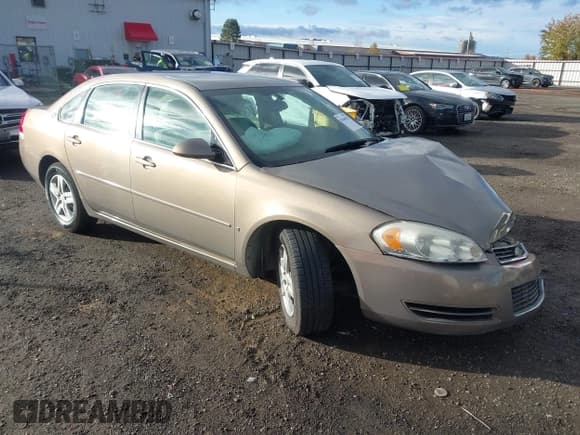 ✅ 2007 Chevrolet Impala LS • VIN: 2G1WB58K079182623 • Lot: 43644328. Listed on IAAI with 147,826 mi. Free auction sales archive from the USA and detailed vehicle history report at DreamBid. Image 1.
