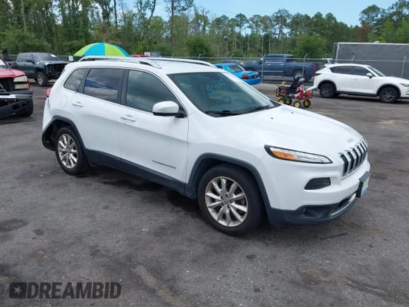 ✅ 2017 Jeep Cherokee Limited • VIN: 1C4PJLDB7HW610561 • Lot: 42629863. Wystawiony na IAAI z przebiegiem 82 180 mil. Bezpłatny archiwum sprzedaży aukcyjnych z USA i szczegółowy raport historii pojazdu na DreamBid. Zdjęcie 1.