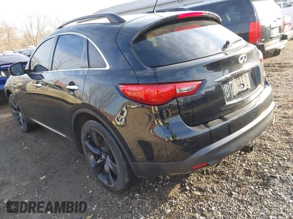 ✅ 2016 Infiniti QX70 • VIN: JN8CS1MW9GM400206 • Lot: 41779433. Listed on IAAI with 108,098 mi. Free auction sales archive from the USA and detailed vehicle history report at DreamBid. Image 3.