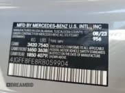 ✅ 2024 Mercedes-Benz GLS 580 • VIN: 4JGFF8FE8RB059904 • Lot: 86542885. Listed on Copart with 18,934 mi. Free auction sales archive from the USA and detailed vehicle history report at DreamBid. Image 13.