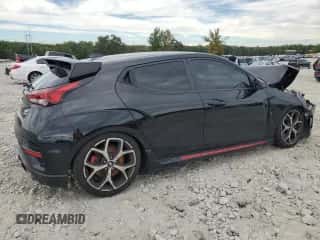 2019 Hyundai Veloster N z VIN KMHT36AH9KU003191, wystawiony jako Copart lot #73711204 z przebiegiem 49 528 mil mil oraz Szkoda całkowita • Salvage title. Historia ofert i sprzedaży dostępna na DreamBid. Obrazek 3.