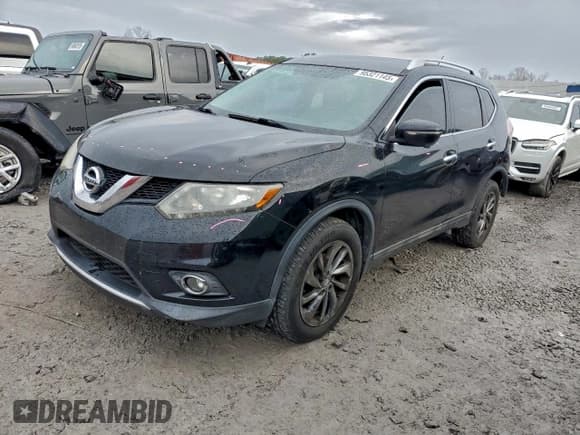 ✅ 2015 Nissan Rogue SL • VIN: 5N1AT2MV1FC776637 • Lot: 95321145. Listed on Copart with Not provided. Free auction sales archive from the USA and detailed vehicle history report at DreamBid. Image 1.