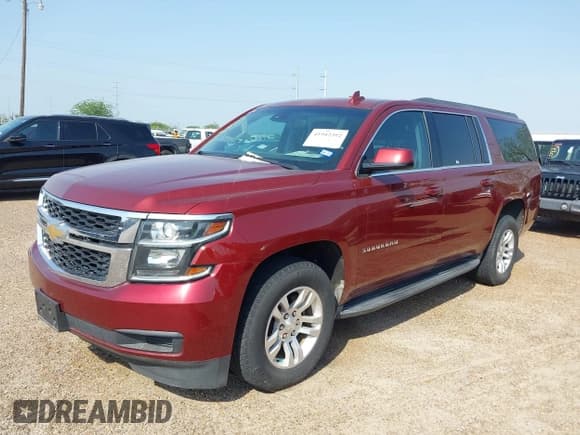 ✅ 2017 Chevrolet Suburban LS • VIN: 1GNSCGKC9HR325390 • Lot: 41942382. Listed on IAAI with 104,573 mi. Free auction sales archive from the USA and detailed vehicle history report at DreamBid. Image 2.