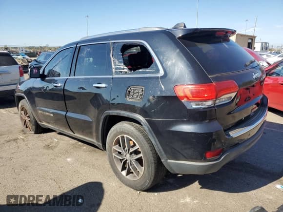 ✅ 2017 Jeep Grand Cherokee Limited • VIN: 1C4RJEBG5HC708072 • Lot: 86471125. Wystawiony na Copart z przebiegiem 144 507 mil. Bezpłatny archiwum sprzedaży aukcyjnych z USA i szczegółowy raport historii pojazdu na DreamBid. Zdjęcie 2.
