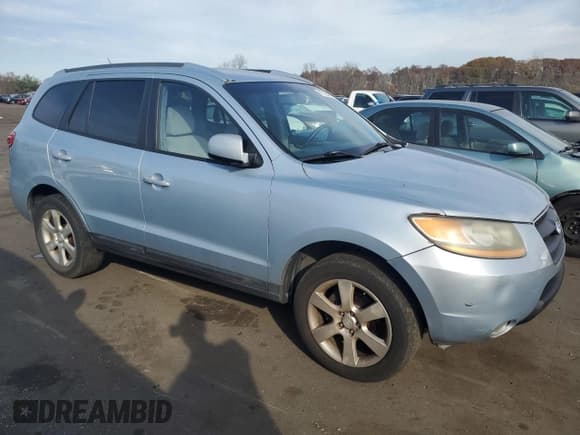 ✅ 2008 Hyundai Santa Fe SE • VIN: 5NMSH13E58H171191 • Lot: 77784684. Listed on Copart with 161,886 mi. Free auction sales archive from the USA and detailed vehicle history report at DreamBid. Image 4.