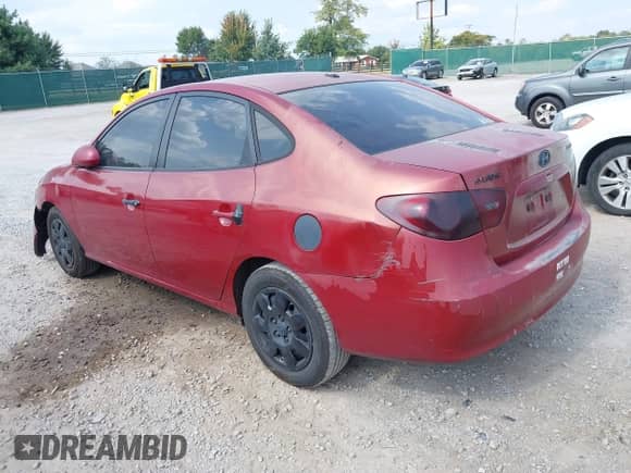 2008 Hyundai Elantra GLS with VIN KMHDU46D18U535782, listed as a IAAI auction lot 43254979 with 214,679 mi miles and . Bid and sale history available at DreamBid. Image 3.