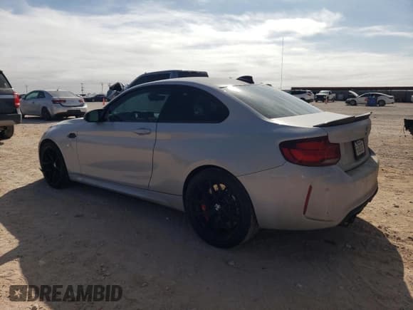 ✅ 2020 BMW M2 • VIN: WBS1J3C00L7H42503 • Лот: 46033595. Опубликован ранее на Copart с пробегом 37 656 миль. Бесплатный доступ к архиву аукционных продаж из США и подробный отчёт об истории автомобиля на DreamBid. Изображение 2.