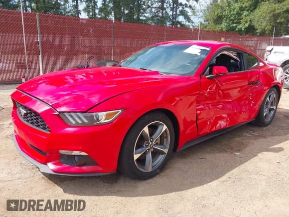 ✅ 2016 Ford Mustang V6 • VIN: 1FA6P8AM2G5267536 • Lot: 43019734. Listed on IAAI with 66,520 mi. Free auction sales archive from the USA and detailed vehicle history report at DreamBid. Image 2.