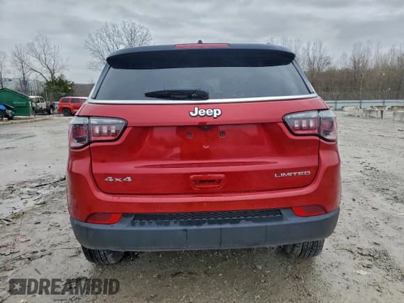 ✅ 2025 Jeep Compass Limited • VIN: 3C4NJDCN1ST599983 • Lot: 95864275. Listed on Copart with 13,708 mi. Free auction sales archive from the USA and detailed vehicle history report at DreamBid. Image 6.