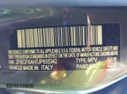 ✅ 2018 FIAT 500X Pop • VIN: ZFBCFXAH7JP655342 • Lot: 43575330. Wystawiony na IAAI z przebiegiem 74 792 mil. Bezpłatny archiwum sprzedaży aukcyjnych z USA i szczegółowy raport historii pojazdu na DreamBid. Zdjęcie 9.