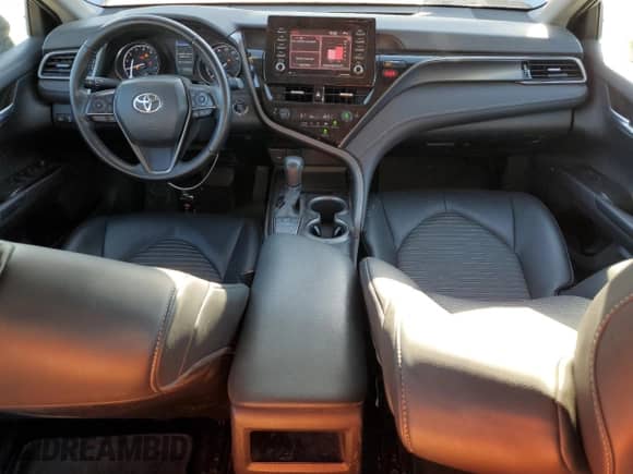 2024 Toyota Camry SE with VIN 4T1T11AK1RU842198, listed as a Copart auction lot 81694425 with 43,569 mi miles and Salvage title. Bid and sale history available at DreamBid. Image 8.