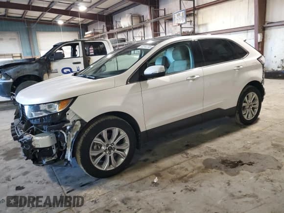 ✅ 2017 Ford Edge Titanium • VIN: 2FMPK4K99HBC60592 • Лот: 92244795. Опубликован ранее на Copart с пробегом 126 400 миль. Бесплатный доступ к архиву аукционных продаж из США и подробный отчёт об истории автомобиля на DreamBid. Изображение 1.