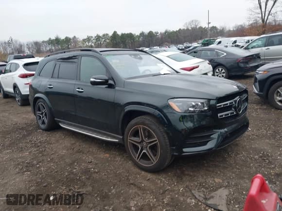 ✅ 2023 Mercedes-Benz GLS 450 • VIN: 4JGFF5KE7PA921890 • Lot: 43748893. Listed on IAAI with 38,700 mi. Free auction sales archive from the USA and detailed vehicle history report at DreamBid. Image 1.