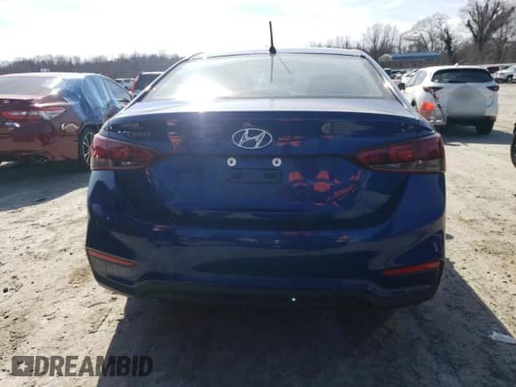 2019 Hyundai Accent SE with VIN 3KPC24A3XKE047277, listed as a Copart auction lot 41313613 with 40,528 mi miles and . Bid and sale history available at DreamBid. Image 6.