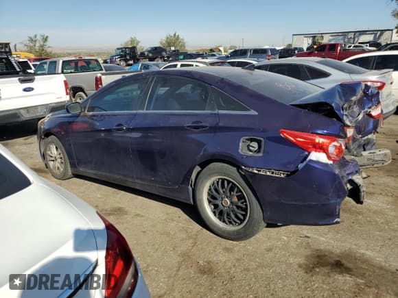 ✅ 2013 Hyundai Sonata GLS • VIN: 5NPEB4AC6DH586129 • Lot: 74820594. Listed on Copart with Not provided. Free auction sales archive from the USA and detailed vehicle history report at DreamBid. Image 2.