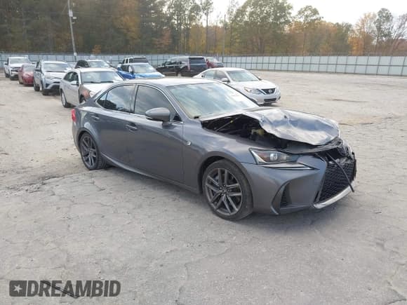 ✅ 2018 Lexus IS 300 F Sport • VIN: JTHBA1D29J5083146 • Lot: 43654767. Listed on IAAI with 125,557 mi. Free auction sales archive from the USA and detailed vehicle history report at DreamBid. Image 1.